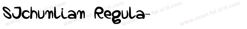 SJchunlian Regula字体转换